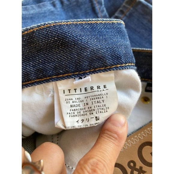 DOLCE & GABBANA Medium Rinse Mid Rise Boot Leg Jeans, Size 26 - Picture 11 of 12